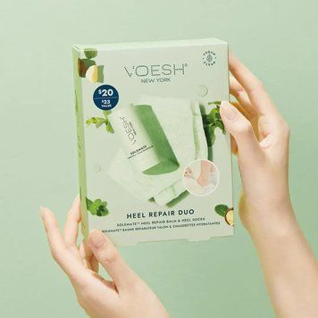 Набор восстанавливающий для пяток VOESH Heel Repair Duo більзам +зволожувальні шкарпетки VFC001MNT фото