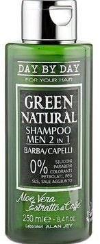 Шампунь Alan Jey Green Natural Shampoo 2 в 1 чоловічий для волосся та бороди 250 мл 1620 фото