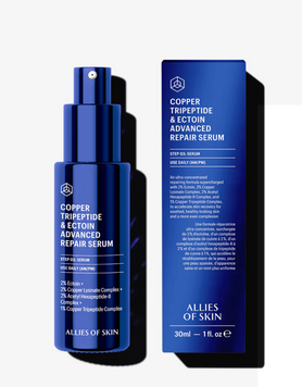Allies of Skin Сыворотка восстанавливающая Copper Tripeptide & Ectoin Advanced Repair Serum 30 мл PCTRS030EN01 фото