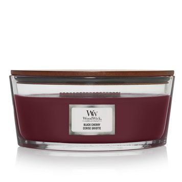 Ароматична свічка з ароматом соковитої черешні Woodwick Ellipse Black Cherry 453 г 76100E фото