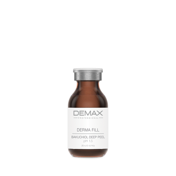 Интеллектуальный пилинг с мгновенным эффектом ревитализации Demax Derma fill bakuchiol deep peel 20 мл 0-52D фото