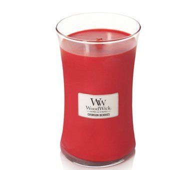Ароматична свічка з нотами різдвяних ягід Woodwick Large Crimson Berries 609 г 93080E фото