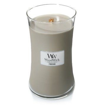 Ароматична свічка з ароматом копченого дерева та яблучної шкірки Woodwick Large Fireside 609 г 93106E фото