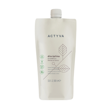 Kemon Actyva Disciplina Shampoo рефіл шампунь для кучерявого і неслухняного волосся 1000 мл 0271123 фото
