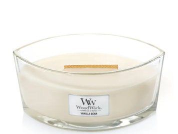 Ароматична свічка з ароматом чистої ванілі Woodwick Ellipse Vanilla Bean 453 г 76112E фото