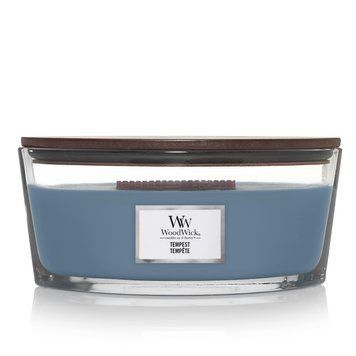 Ароматична свічка Woodwick Ellipse Tempest з морською сіллю та перлинами 453 г 1753974E фото