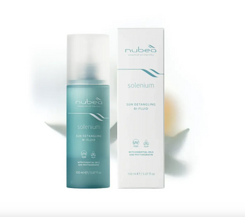 Двофазний захисний розгладжуючий флюїд для волосся Nubea Solenium Sun Detangling Bi-Fluid 150 мл 27008 фото