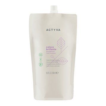 Kemon Actyva Colore Brillante Shampoo рефіл шампунь для фарбованого волосся 500 мл 0271152 фото