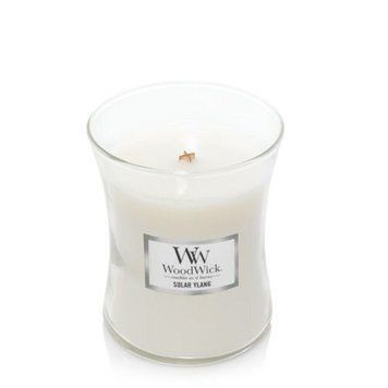 Ароматична свічка з ароматом іланг-ілангу і туберози Woodwick Medium Solar Ylang 275 г 1647919E фото