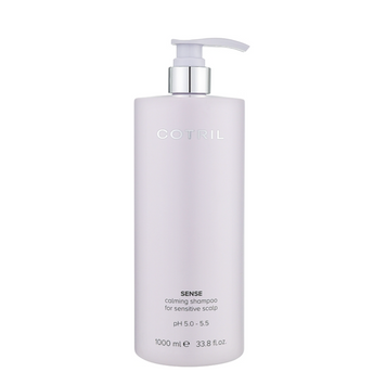 Заспокійливий шампунь для чутливої шкіри голови Cotril Sense Calming Shampoo 1000 мл PNCOTTR10220 фото