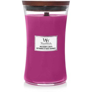 Ароматическая свеча с ароматом ягод, свёклы и апельсина Woodwick Large Wild Berry & Beets 609 г 1632276E фото