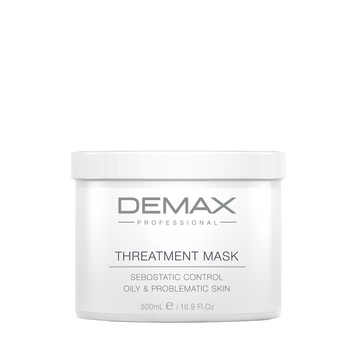 Сужающая поры маска Demax Threatment mask каолин и травы 500 мл 120-2D фото