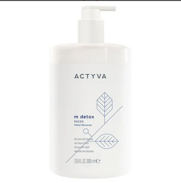 M Detox Mask Kemon Actyva Маска запобігання накопичення металів 1000 мл 0271814 фото