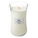 Ароматическая свеча с ароматом свежевыстиранного белья Woodwick Large Linen 609 г 93135E фото 1