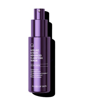 Allies of skin Сыворотка осветительная с азелаиновой кислотой Azelaic & Kojic Advanced Clarifying Serum 30 мл PAKCS030EN01 фото