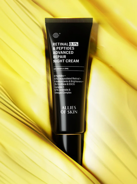 Allies of Skin Крем нічний антивіковий з ретиналем 0.1% Retinal & Peptides Advanced Repair Night Cream 48 мл PRANC048EN01 фото