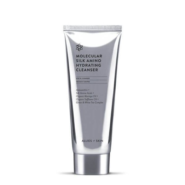 Allies of Skin Засіб очищуючий Molecular Silk Amino Hydrating Cleanser 100 мл PMSHC100EN02 фото