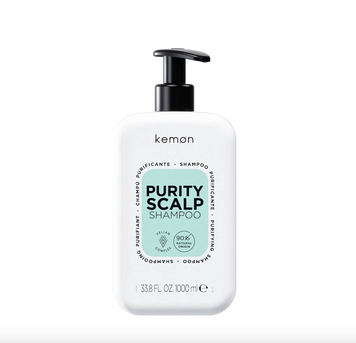 Kemon Haircare Purity Scalp Shampoo очищуючий шампунь для жирної шкіри голови 1000 мл 0034433 фото