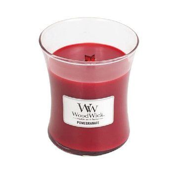 Ароматична свічка з ароматом граната і смородини Woodwick Medium Pomegranate 275 г 1725475E фото