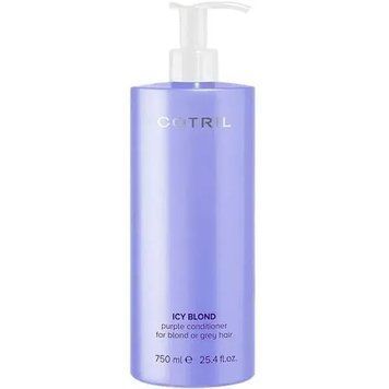 Кондиционер против желтизны с концентрацией фиолетового пигмента Cotril Icy Blond Purple Conditioner 750 мл PNCOTTR7500 фото