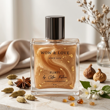 Парфюм блеск для волос з шиммером WOW and LOVE Flirty 60 мл WOW_3 фото